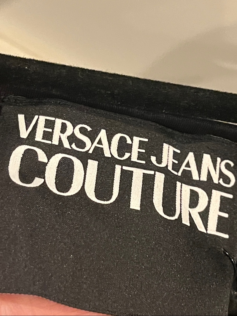 Versace Jeans Couture Shiny Noir Bodysuit - Picture 13 of 16